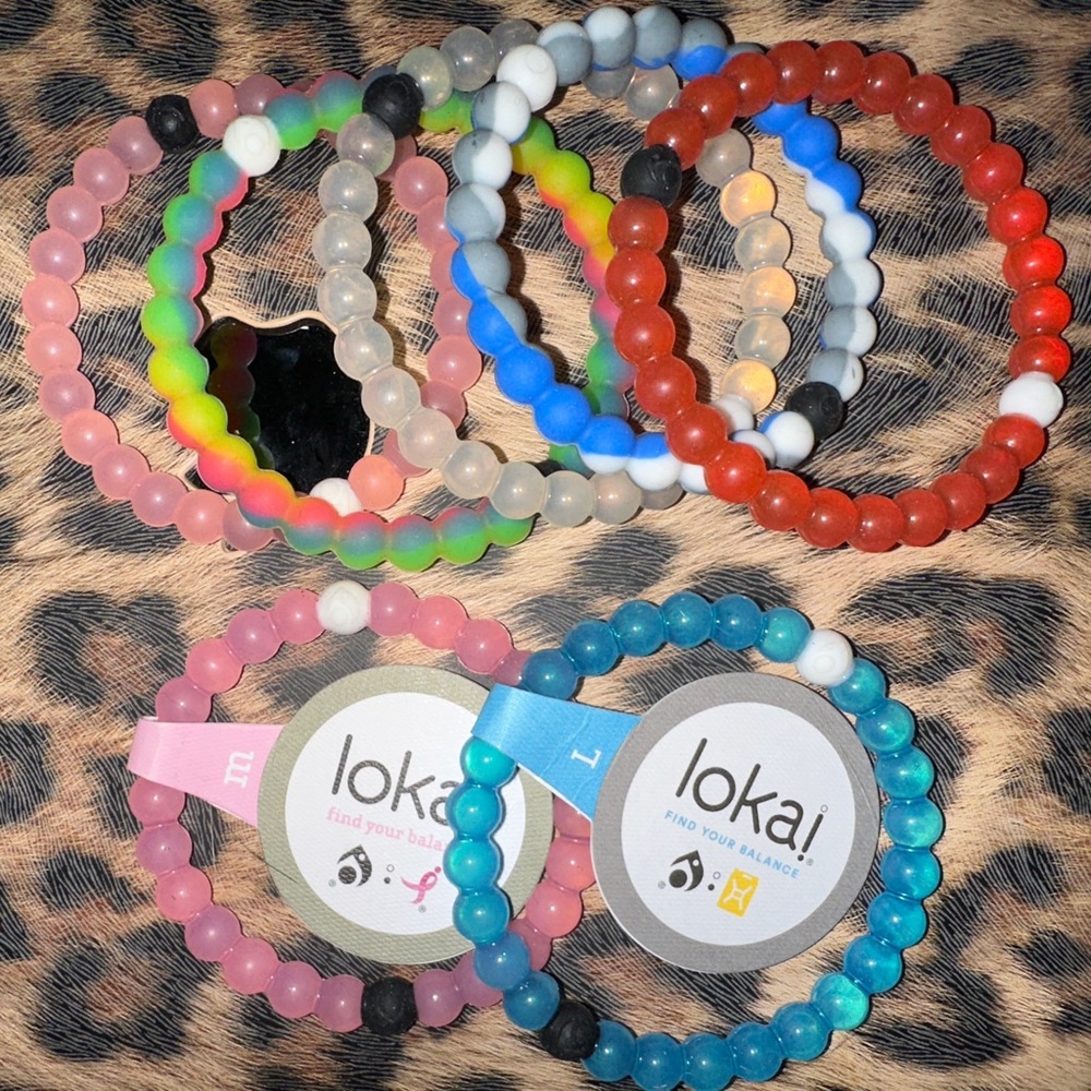 Set of Lokai Bracelets (7 total)
